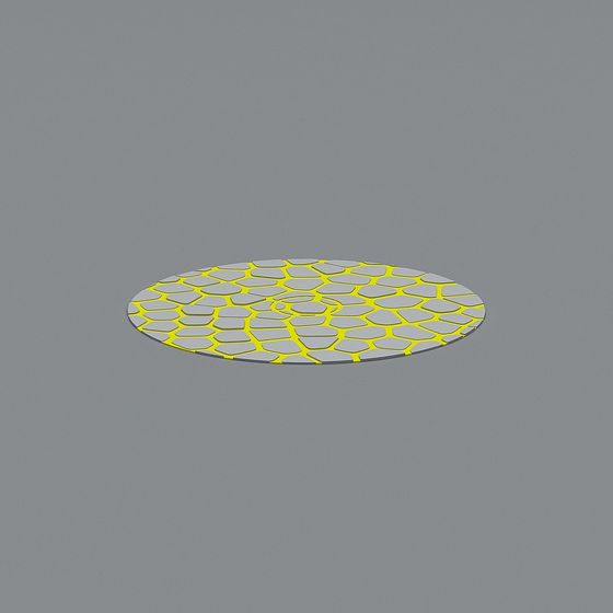 Low-Poly Slate Path 3D model