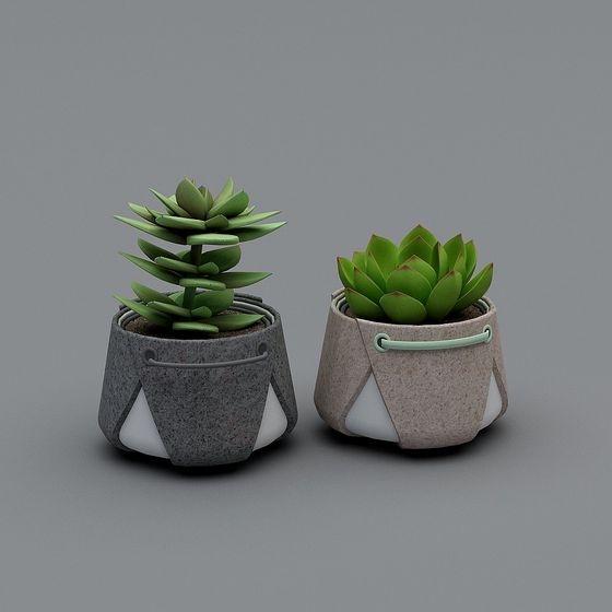 Urban Oasis Planter 3D model