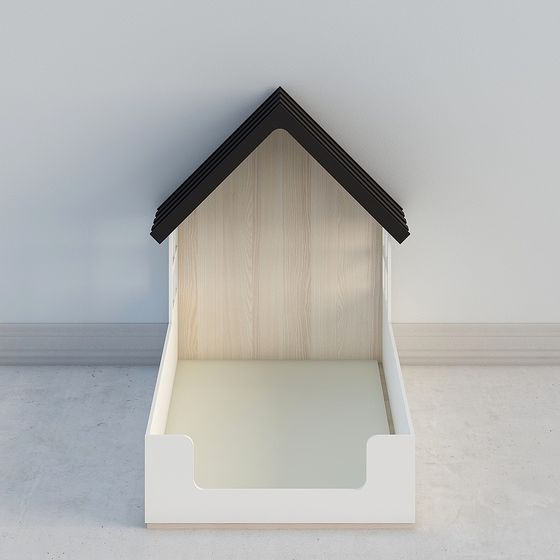 Stylish Roof Bookshelf 3D model for Contemporary Spaces