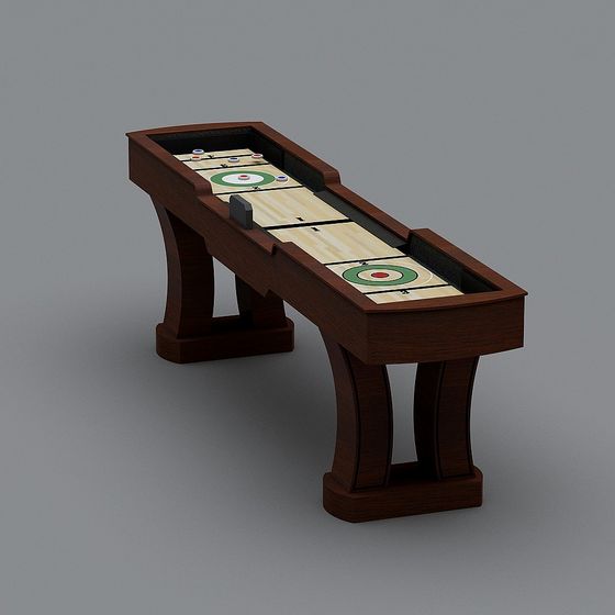 Stylish Low-Poly Fox Table 3D Model