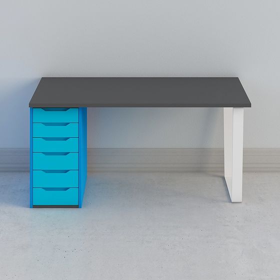 Urban Edge Desk 3D model