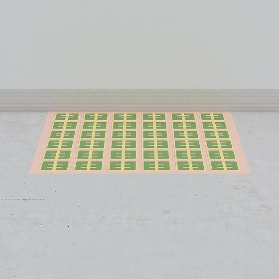 E3 Tile Low-Poly 3D Model