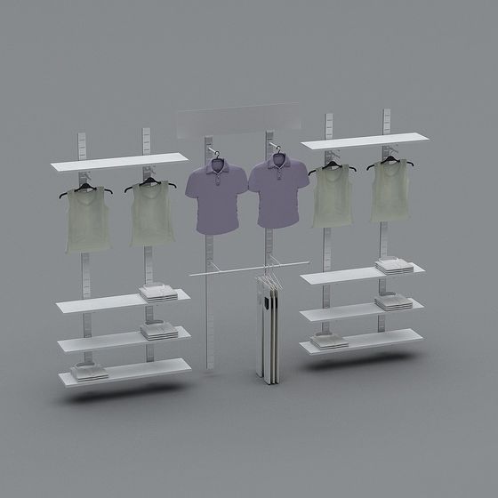 Urban Closet 3D model for Modern Spaces