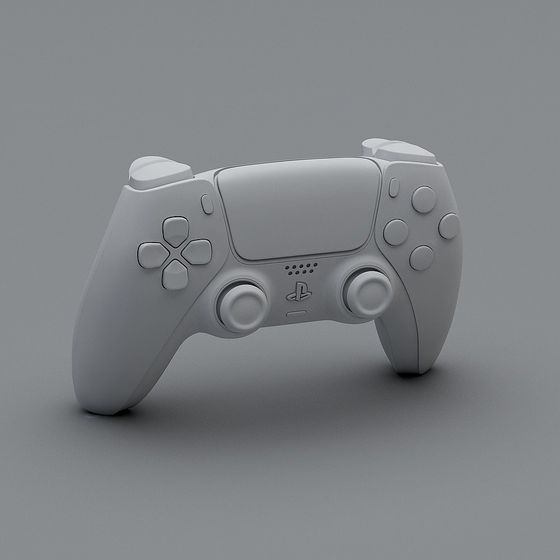 PlayStation DualSense Controller 3D Model
