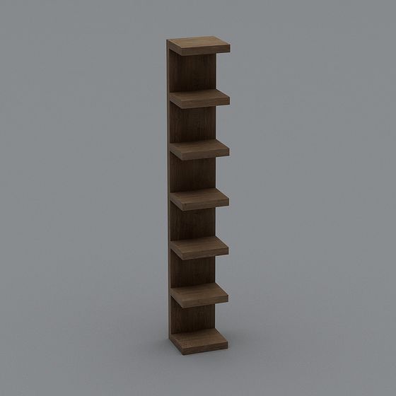 Urban Shelf 3D model for Contemporary Spaces