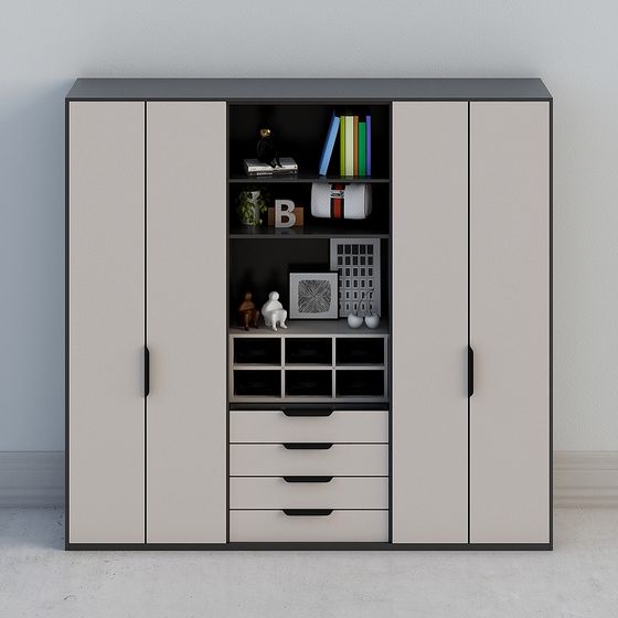 Urban Storage Cabinet 3D model