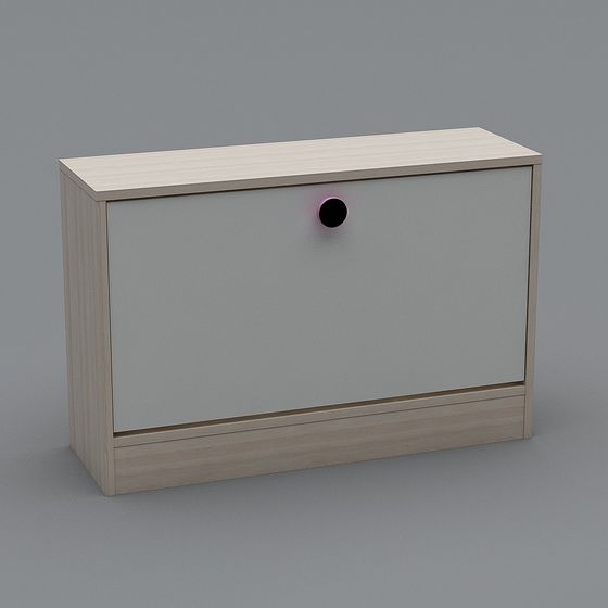 Urban Corner Storage Cabinet 3D model