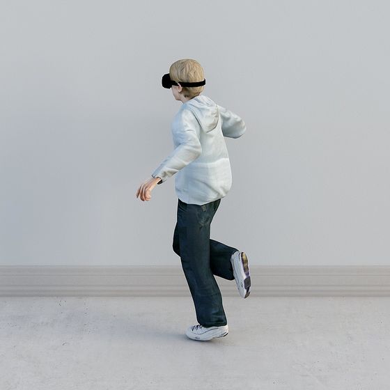 Urban Street Culture Character 3D model