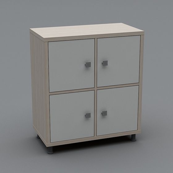 Urban Small Cabinet 3D model