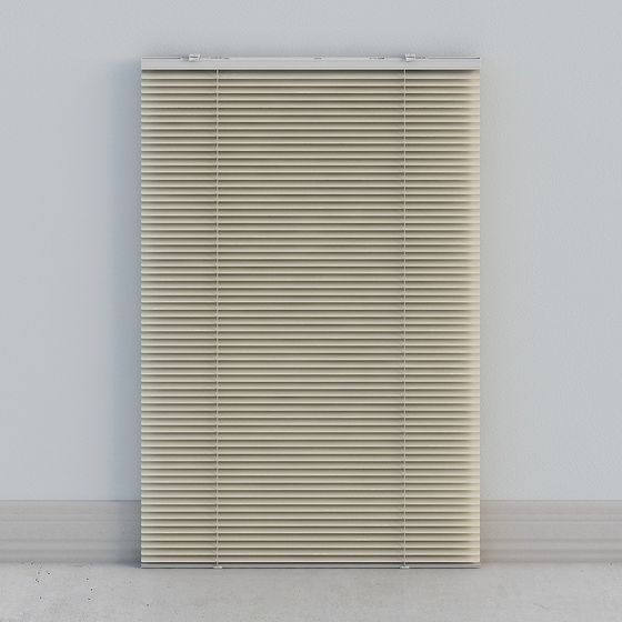 Minimalist Louvred Window Shutter 3D model