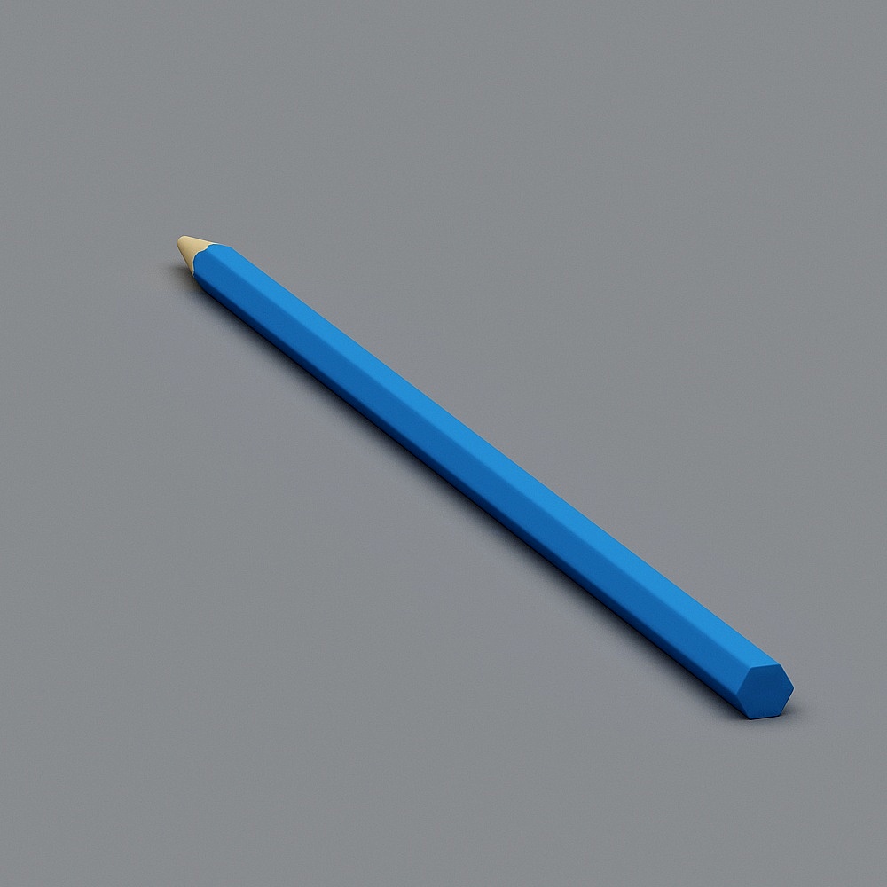Colorful Pencil 3D model