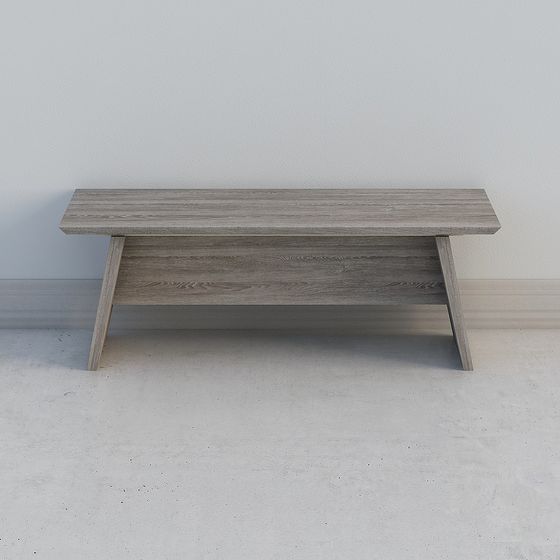 City Corner Bench 3D model for Modern Interiors