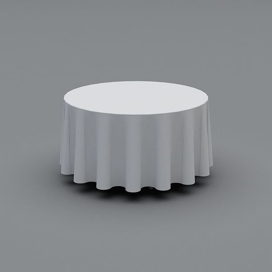 Elegant Round Table 3D model for Modern Design