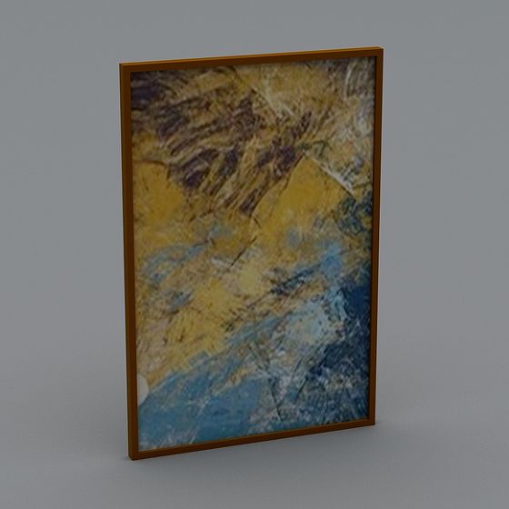 Abstract Picture Frame 3D model