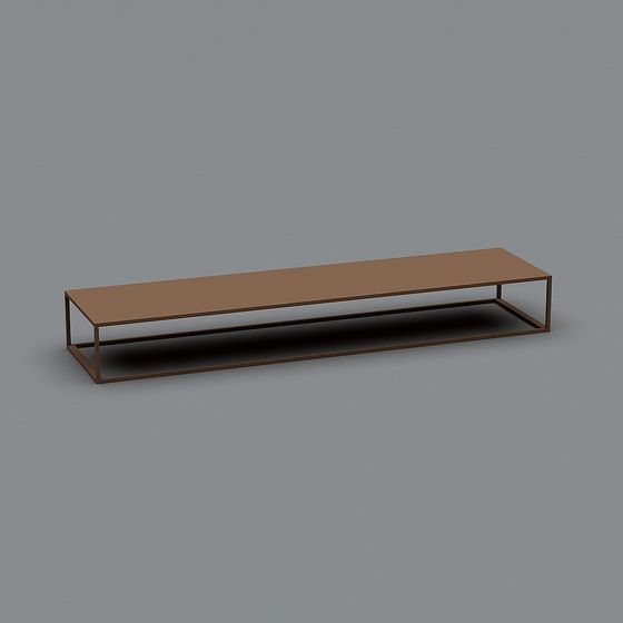 Urban Bench 3D model for Creative Projects