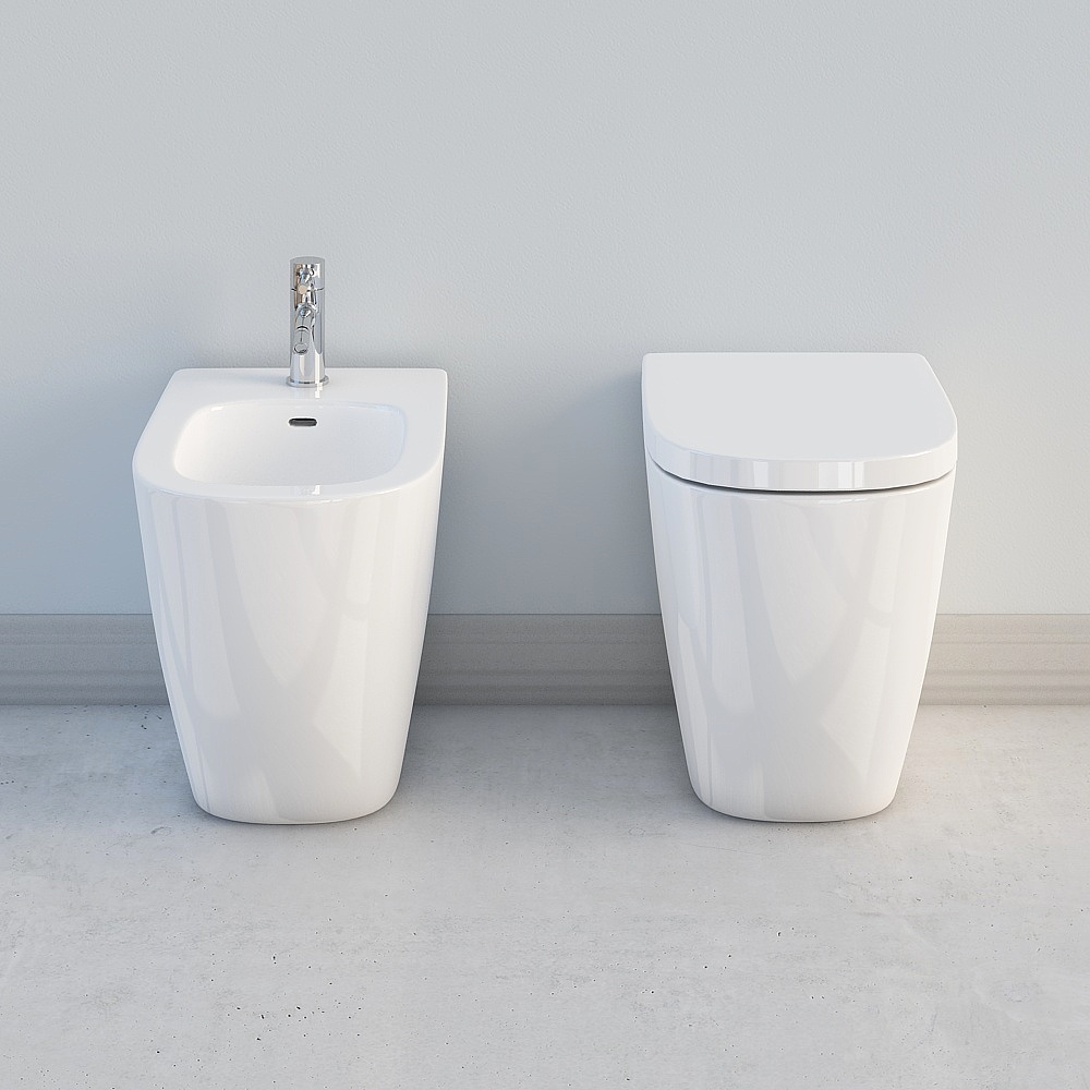Laufen Palomba_Bidet e WC da Terra Vray