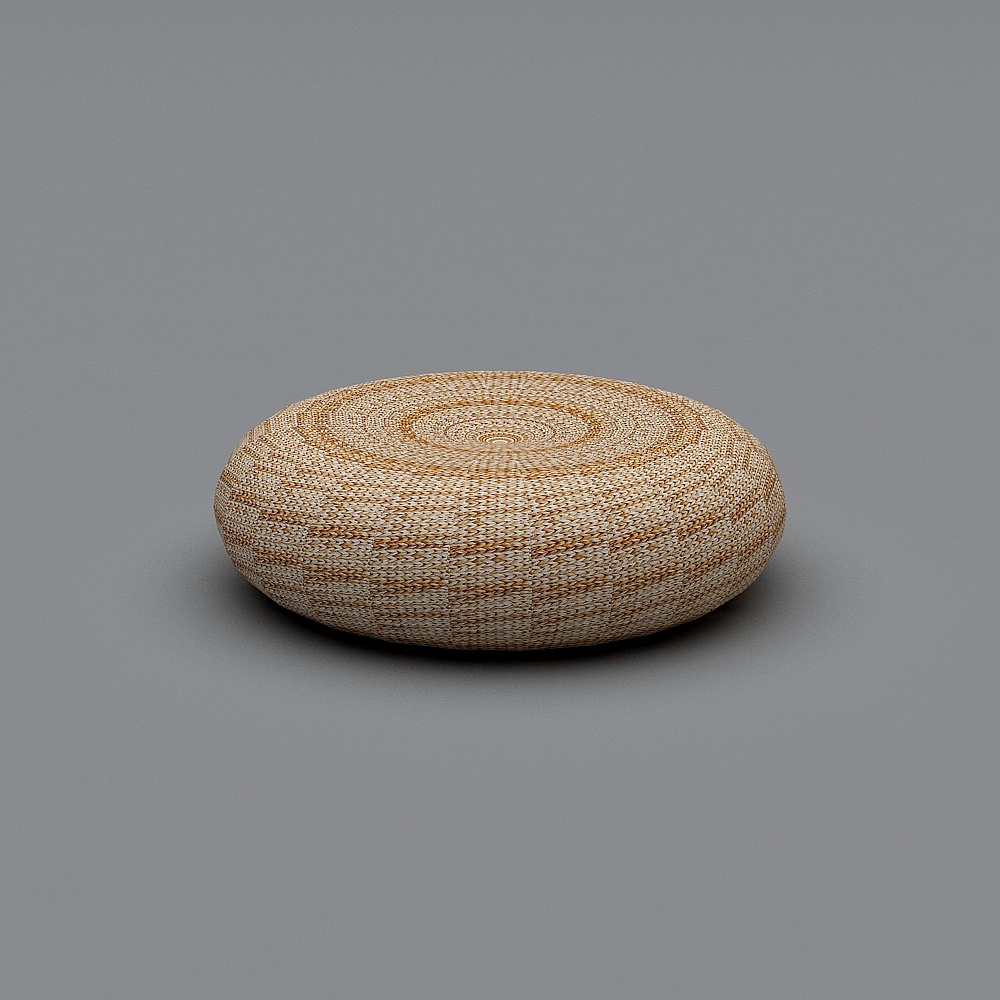 เก้าอี้ก้นกลม + ฟาง + ไม้ไผ่ + 60 ซม.