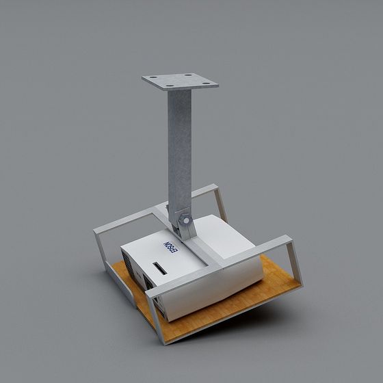 Urban Light Low-Poly 3D Model