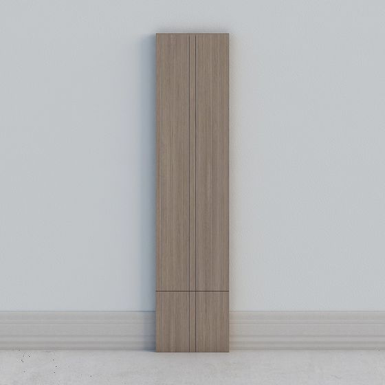 Wood Panel Wainscoting 3D Model for Classic Interiors