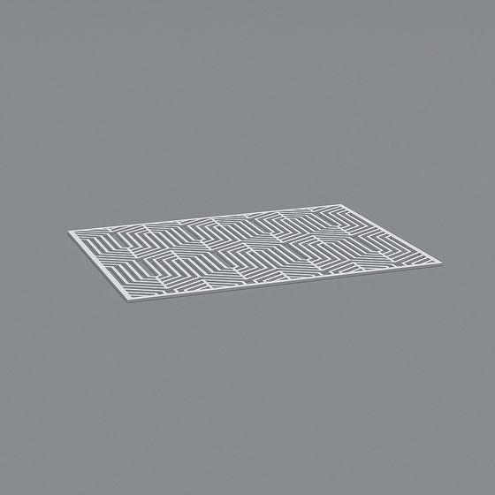 Labyrinth Floor Mat 3D model