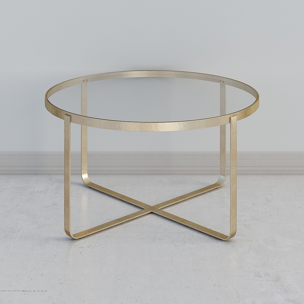 Elegant Round Table 3D model for Modern Interiors