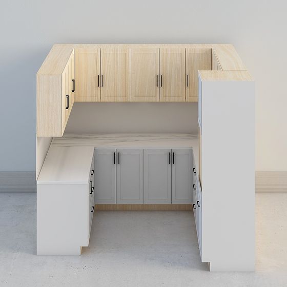 Urban Corner Cabinet 3D model