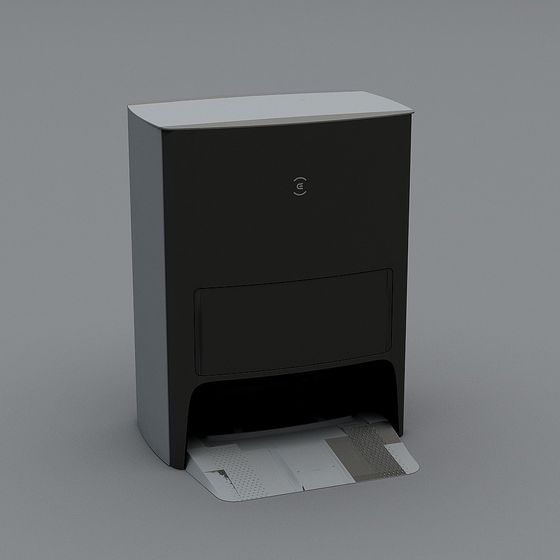 Urban Trash Bin 3D model for Contemporary Designs