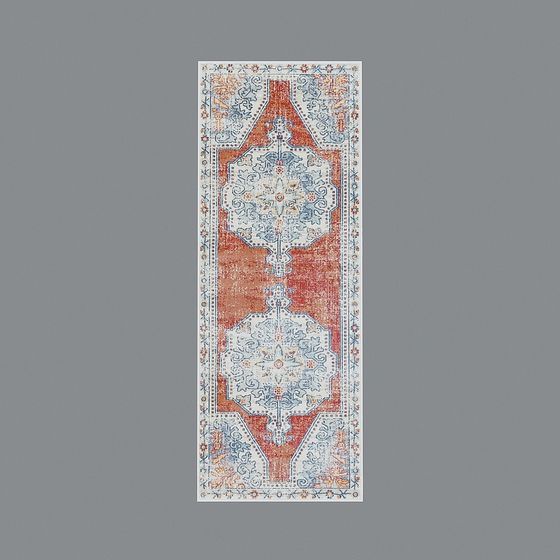 Vintage Runner Rug 3D model for Elegant Interiors