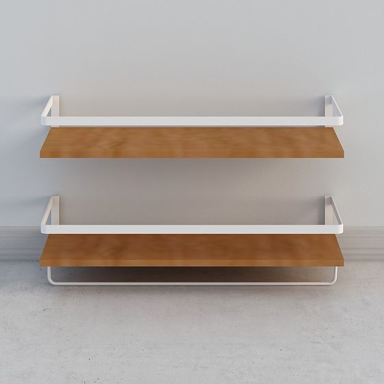 Urban Shelf 3D model - Modern Aesthetic