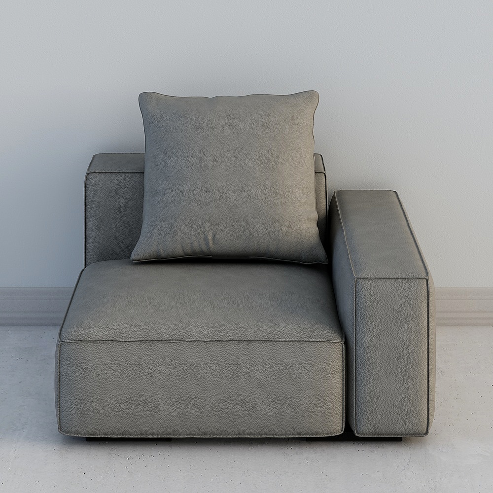 Caen Home - Serie Kaitlyn - Divano Multigiocatore - 1H-5177A: Posto Singolo sul Bracciolo Sinistro