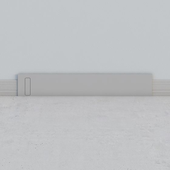 Minimalist Wall Panel 3D model for Creative Projects