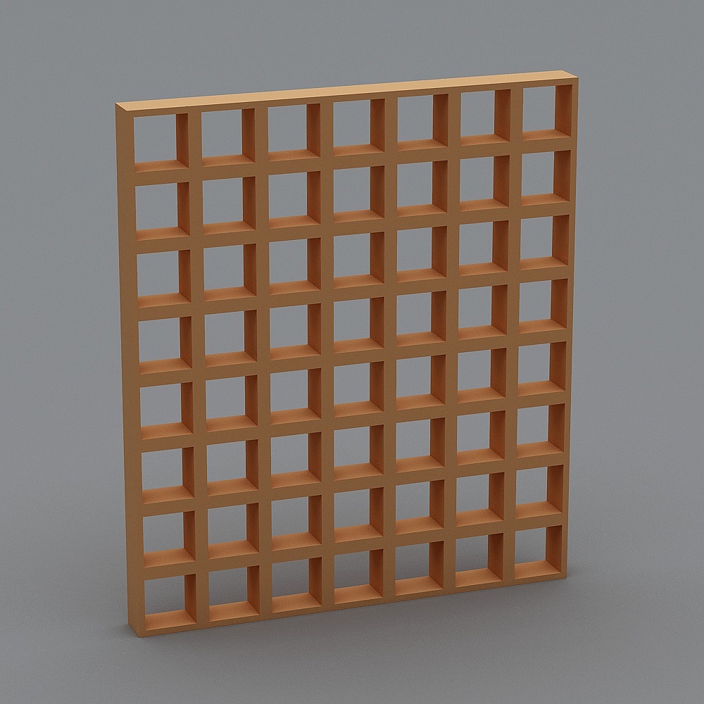 Geometric Grid Partition 3D model