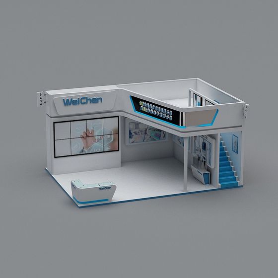 WeiChen Exhibition Hall 3D model
