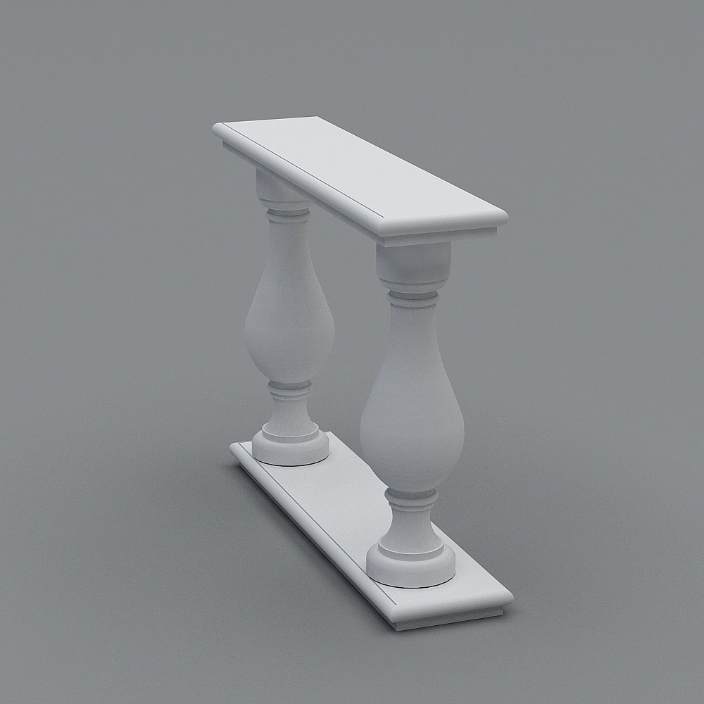 Simple Side Table 3D model