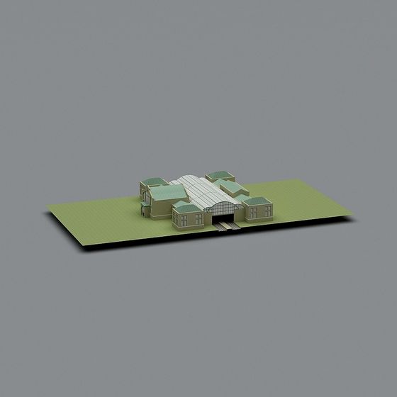 Urban Oasis 3D model - Modern Architecture Design