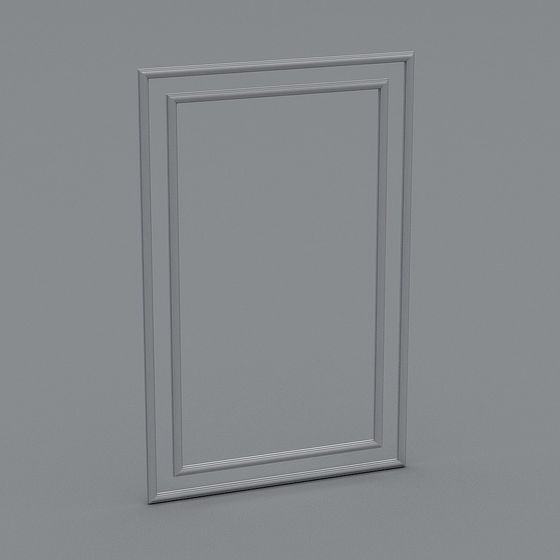 Classic Frame 3D Model for Contemporary Spaces