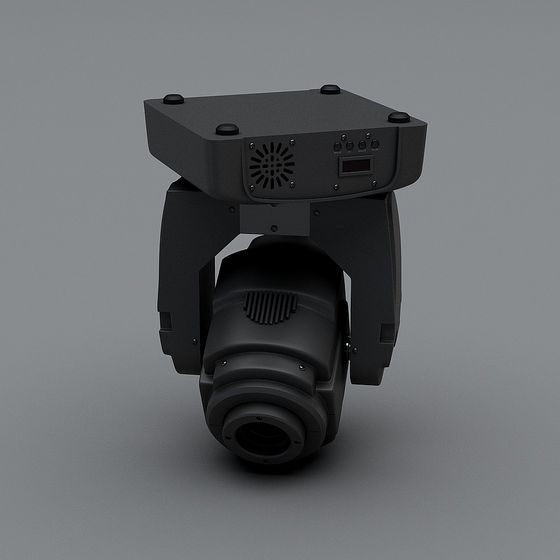 Spotlight Pro 3D Model - Modern Stage Lighting