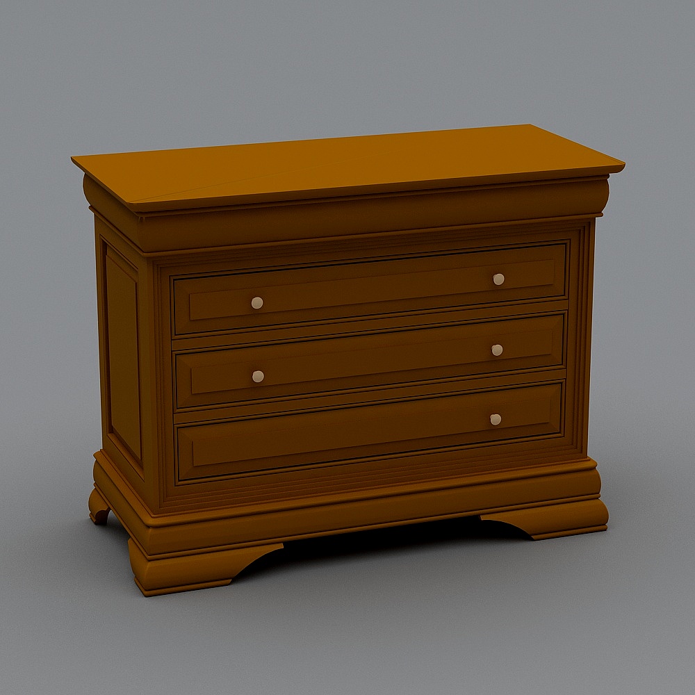 comoda 3 sertare- mobexpert - louis philippe