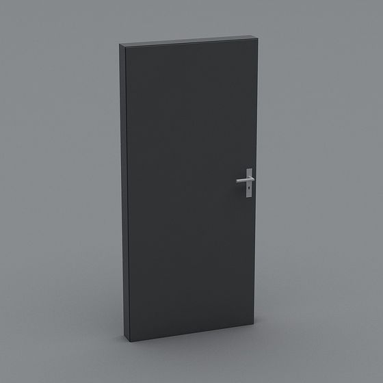 Urban Door 3D model - Modern Minimalist Design