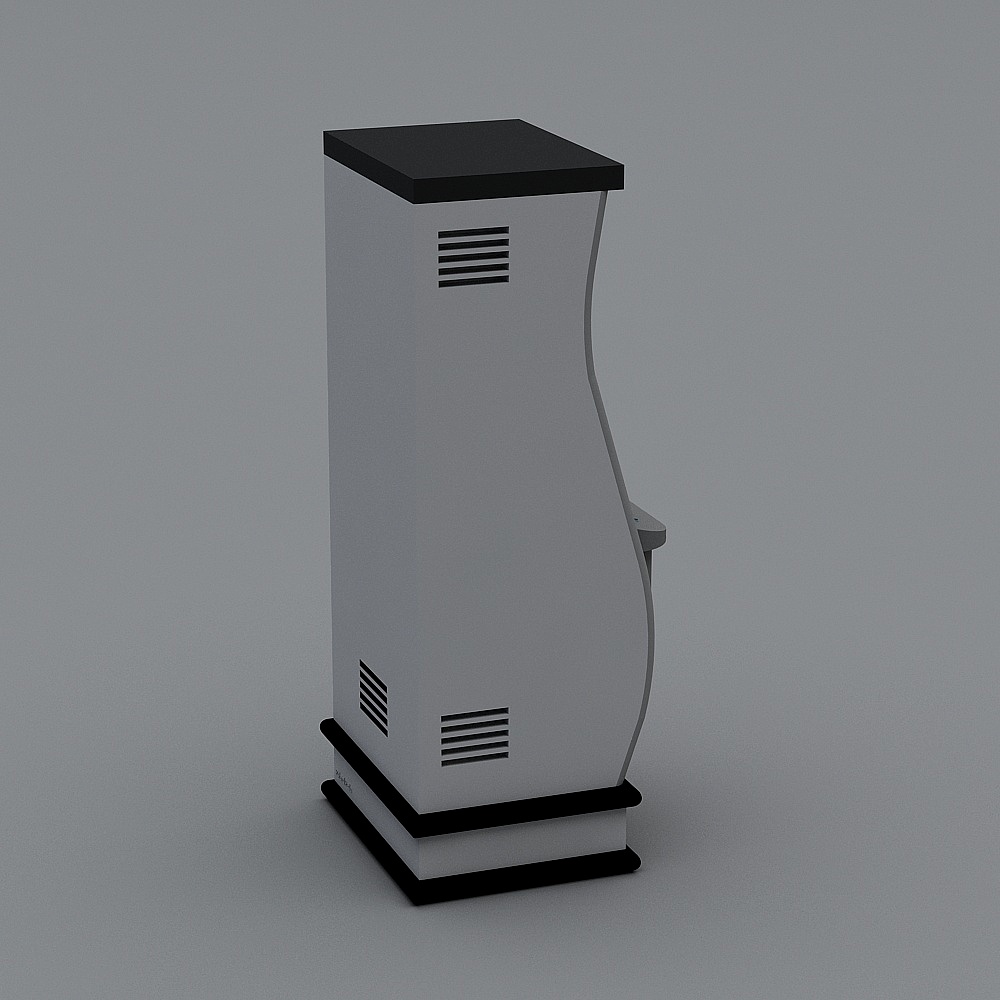 Unique Low-Poly 3D Model with High Detail