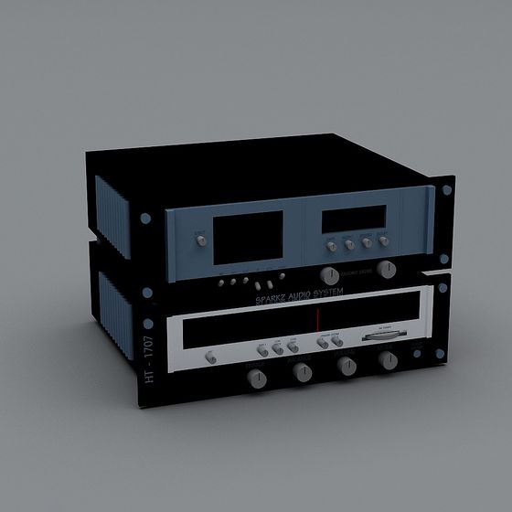 HT-1707 Sparkz Audio System 3D model