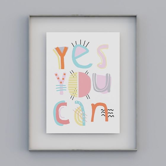 Yes You Can Rahmen Home Centre.2