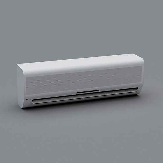 Minimalist LG Air Conditioner 3D model