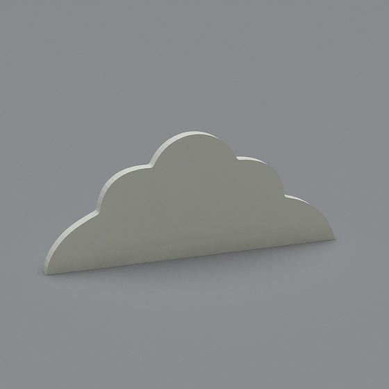 Cloud Shelf 3D model