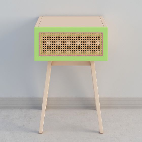 Neon Side Table 3D model