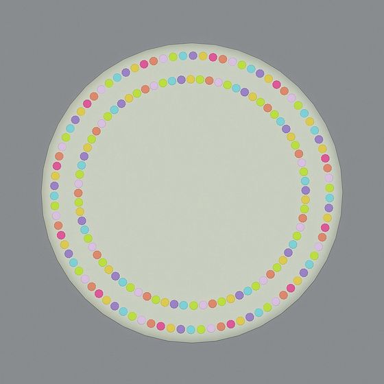 Barniz de perla alfombra de puntos de Pottery Barn 3