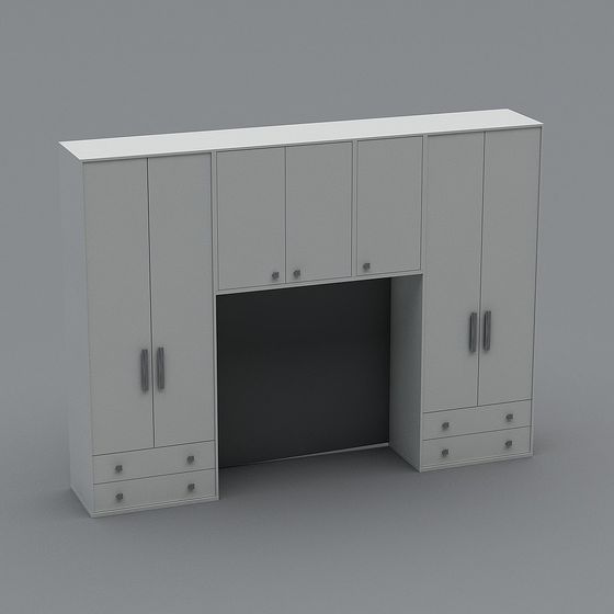 Urban Storage Desk 3D model