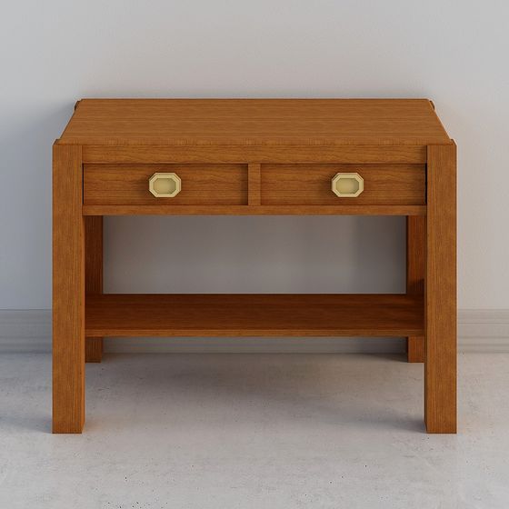 Art Deco Console Table 3D model for Creative Projects