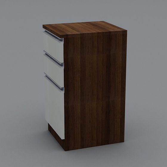 Urban Small Cabinet 3D model