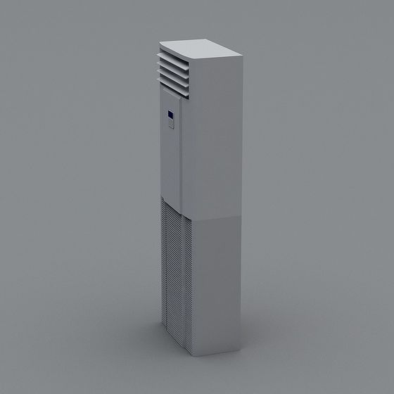 Modern Minimalist Air Conditioner 3D model
